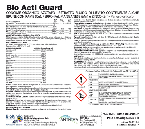 BioKimia · Bio Acti Contact