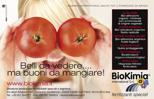 BioKimia International S.r.l. · Pomodoro da mensa